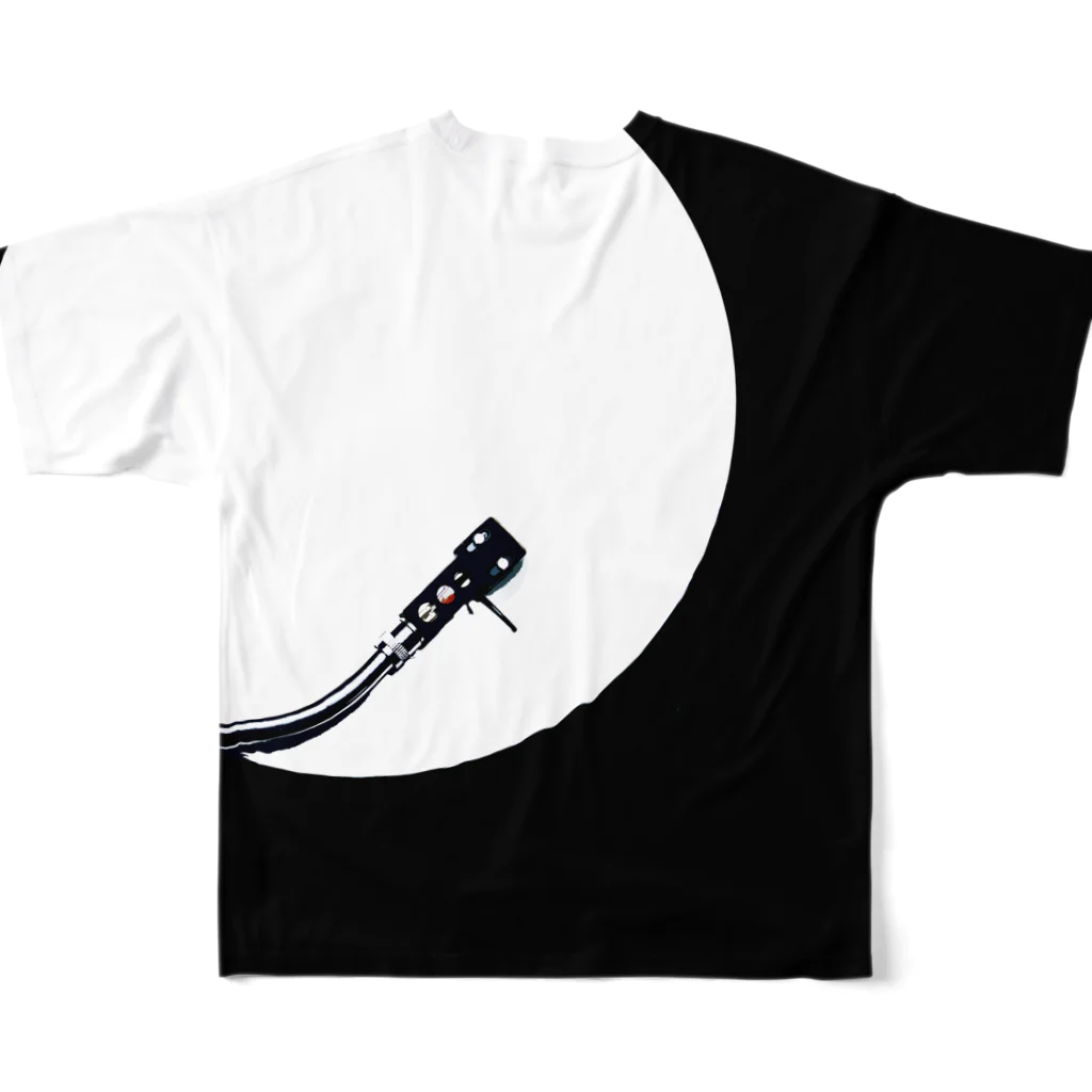 metao dzn【メタヲデザイン】のVINYL 04 フルグラフィックTシャツの背面