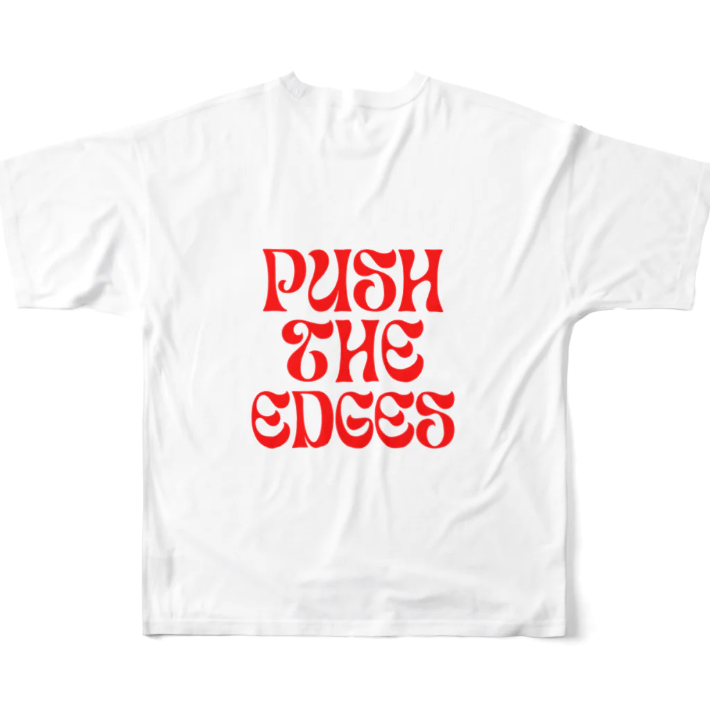 レモングラスのPush The Edges フルグラフィックTシャツの背面