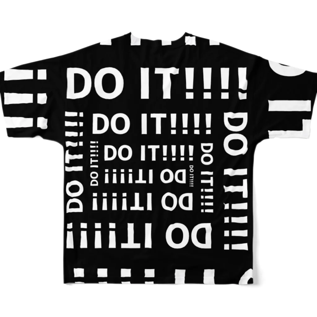 NORのDO IT! フルグラフィックTシャツの背面