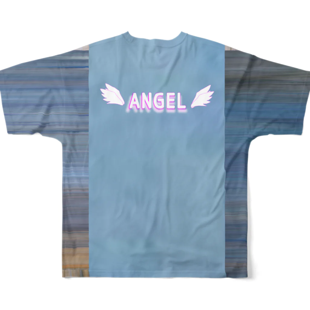 大正ロマン・昭和モダンのAngel セイヤーの作品　Tシャツ、スマホカバー フルグラフィックTシャツの背面