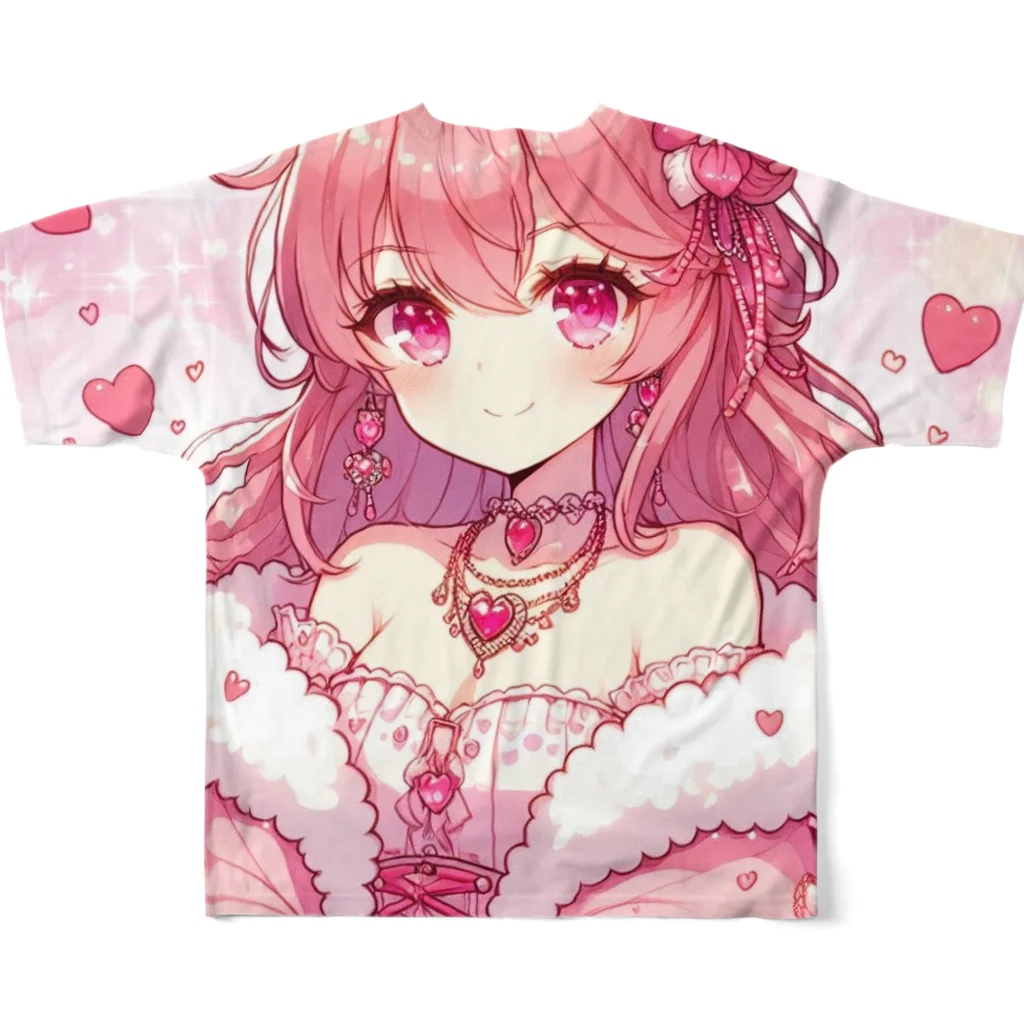 YT_ART PRODUCTSのS.E.I.R.E.I._【LOVE】 フルグラフィックTシャツの背面