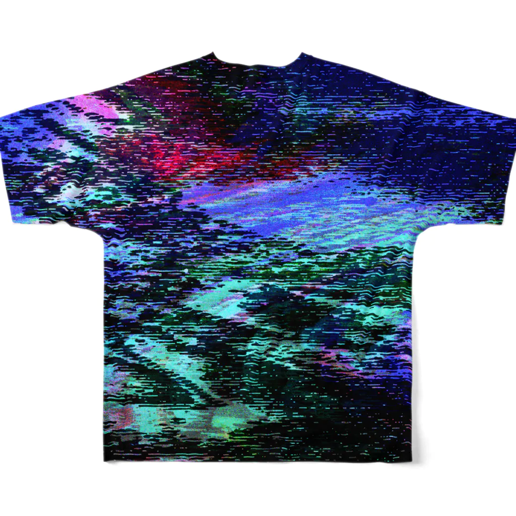 水草の星雲 All-Over Print T-Shirt :back