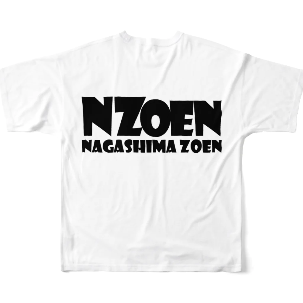 ais11のNZOEN フルグラフィックTシャツの背面