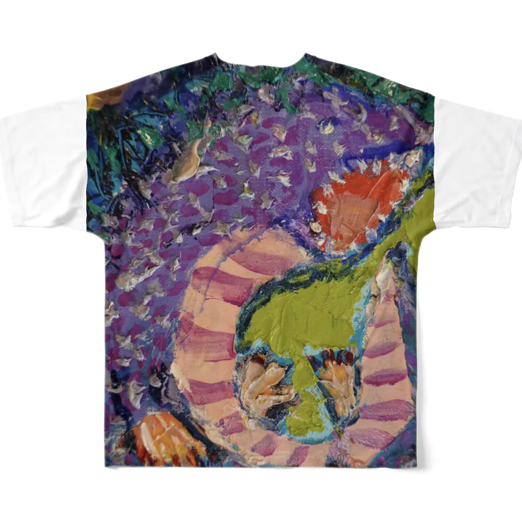 アルクメーネのモンスター All-Over Print T-Shirt :back