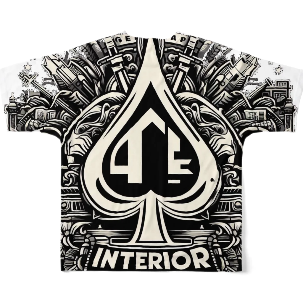 ace interiorのエースインテリアグッズ All-Over Print T-Shirt :back