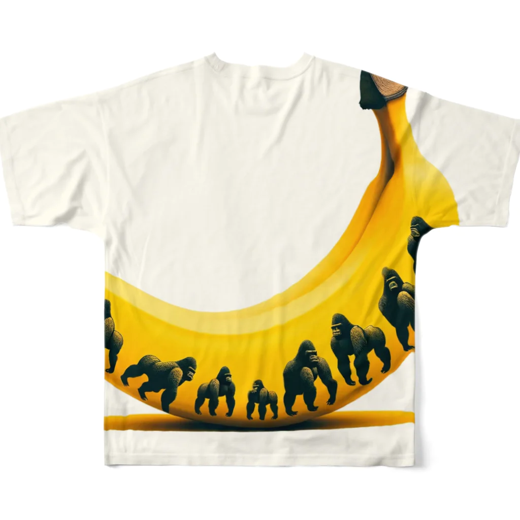 ゴリラショップのThe Mighty Gorilla Sugar Spots All-Over Print T-Shirt :back