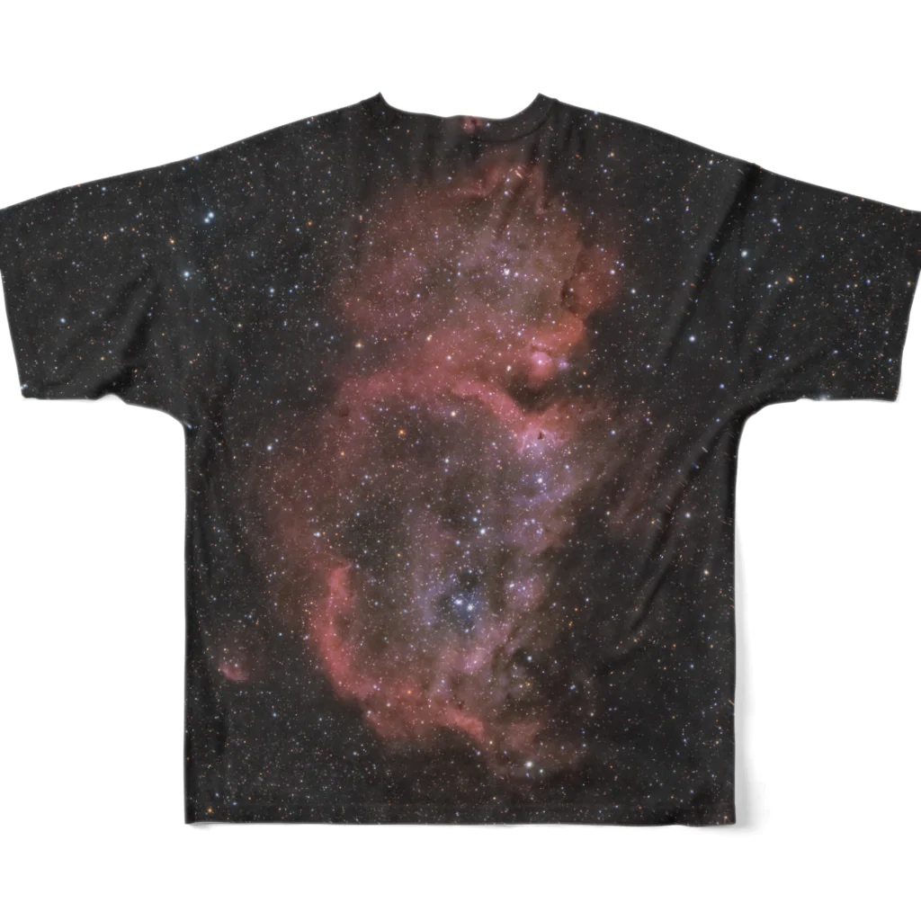 S204_Nanaの胎児星雲 フルグラフィックTシャツの背面