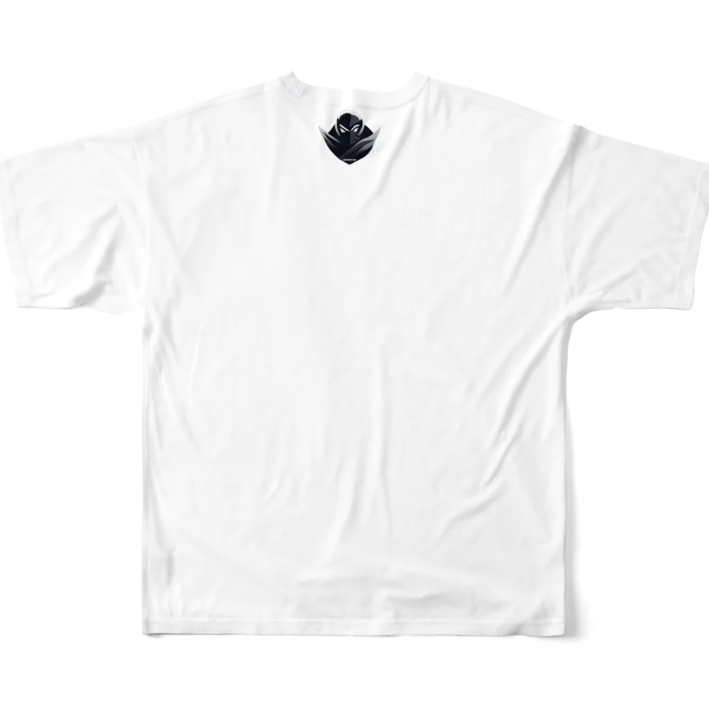 luxuryskydroneのluxace フルグラフィックTシャツの背面