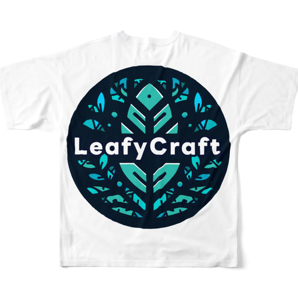 LeafyCraft🌿のLeafyCraft🌿 All-Over Print T-Shirt :back