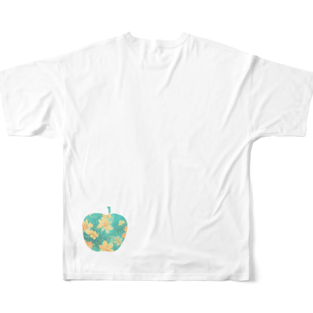 evening-fiveのSLOW DAY 004 フルグラフィックTシャツの背面