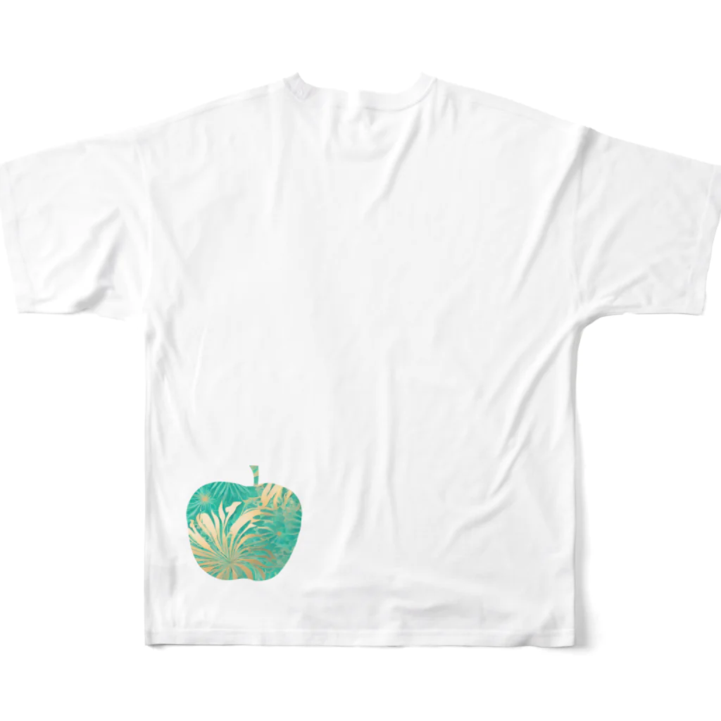 evening-fiveのSLOW DAY 005 フルグラフィックTシャツの背面