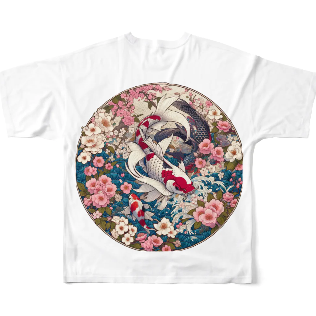 JAPONISMEのJAPONISME フルグラフィックTシャツの背面