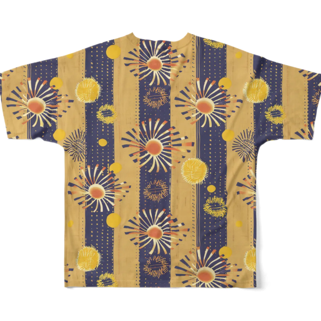 Lycoris Ant～リコリスアント～の日本の夏を感じれそうな和アイテム フルグラフィックTシャツの背面