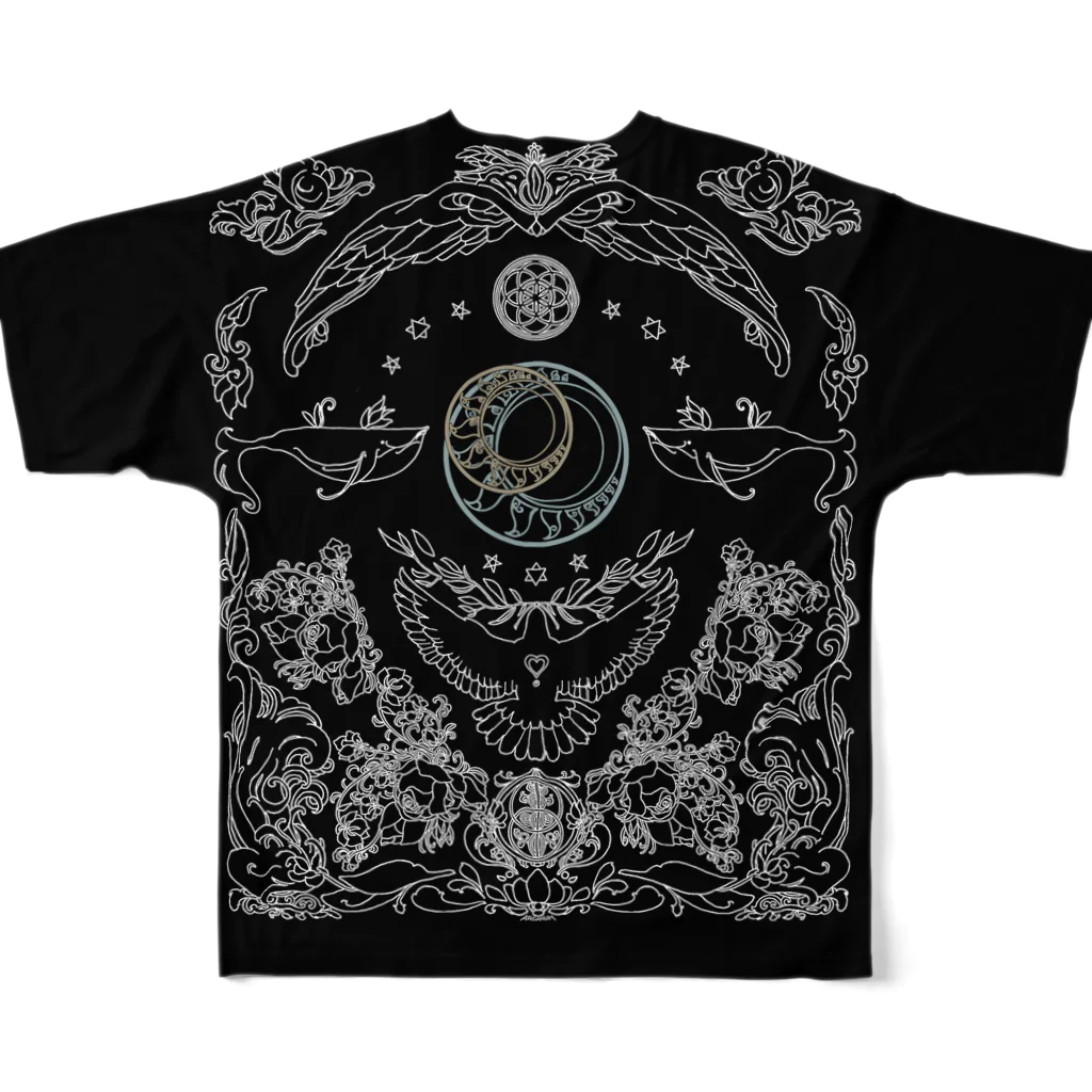 ARCANUMのARCANUM HOME All-Over Print T-Shirt :back