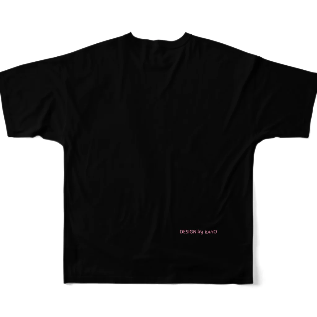 KABUKUWAchのDESIGN フルグラフィックTシャツの背面