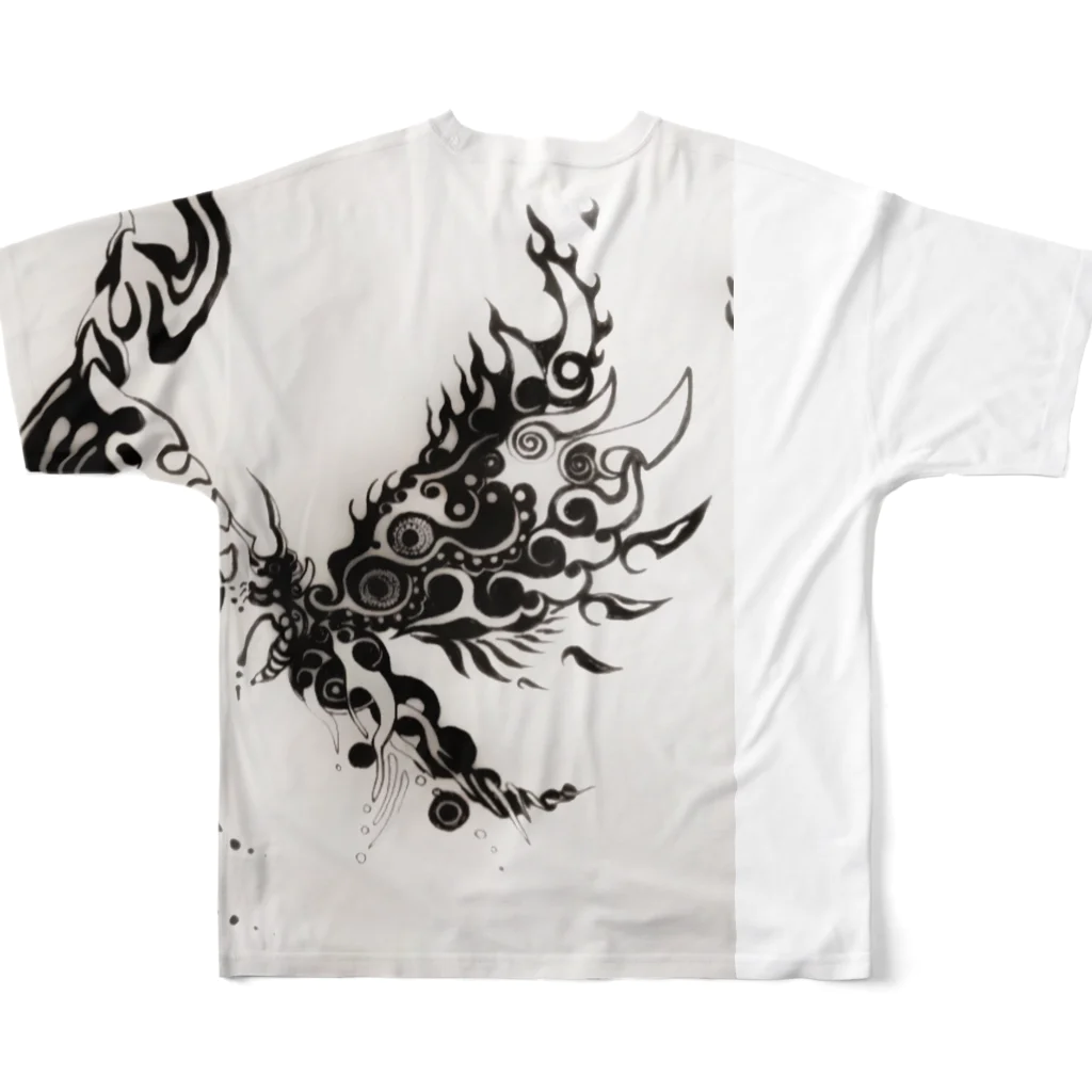 White-Holeの☆vast☆ All-Over Print T-Shirt :back