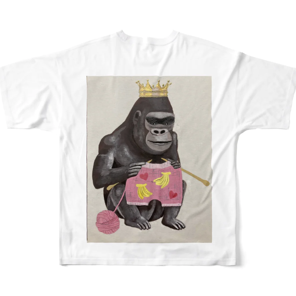 Gorilla  ChampionのGORILLA　CHAMPION フルグラフィックTシャツの背面