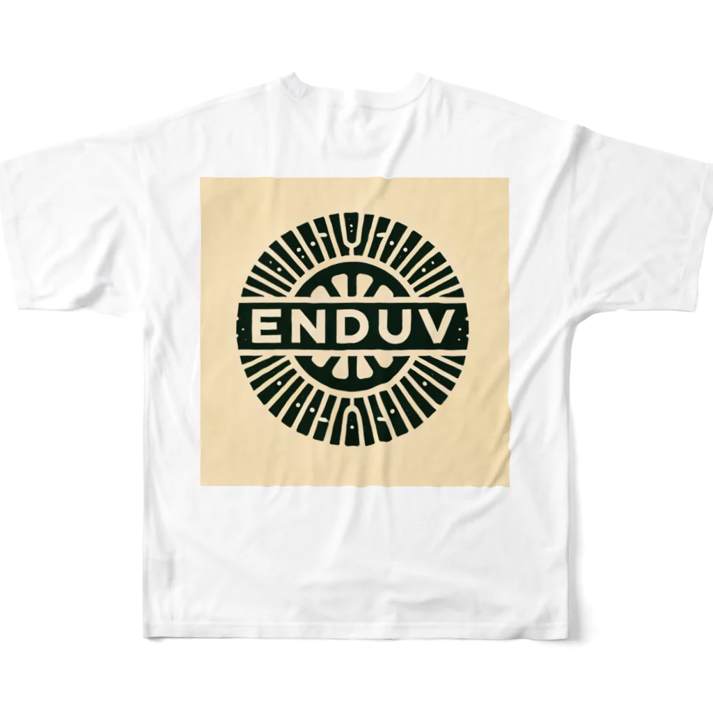 EnduVのEnduV フルグラフィックTシャツの背面