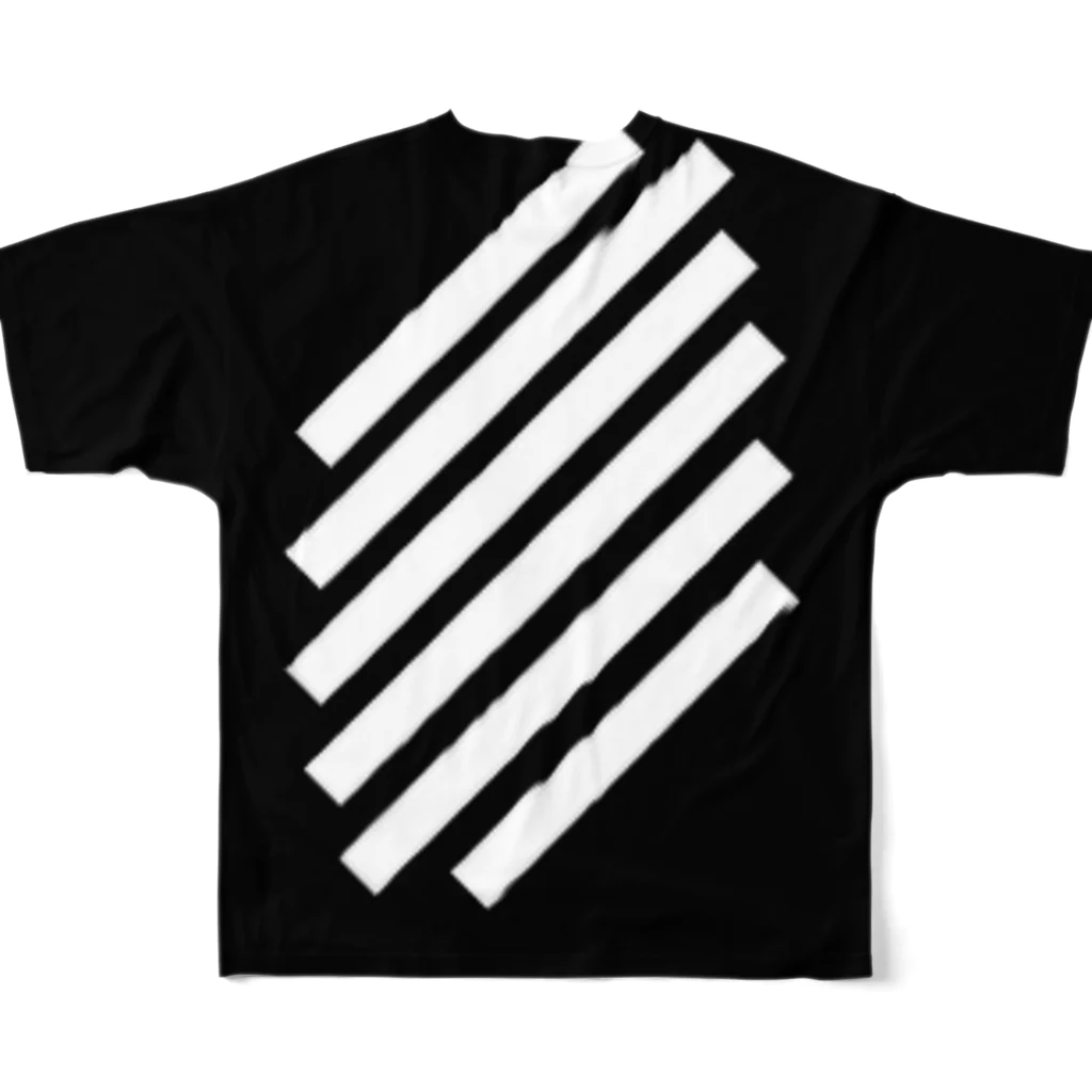 viofranme.のblack selection by whaison All-Over Print T-Shirt :back