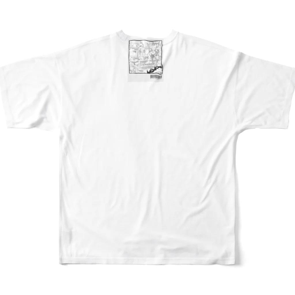 GGG official shopのlol studio フルグラフィックTシャツの背面