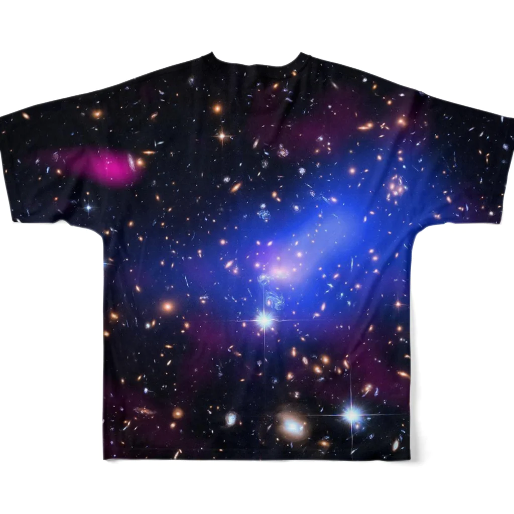 2step_by_Jrの宇宙の藻屑 All-Over Print T-Shirt :back