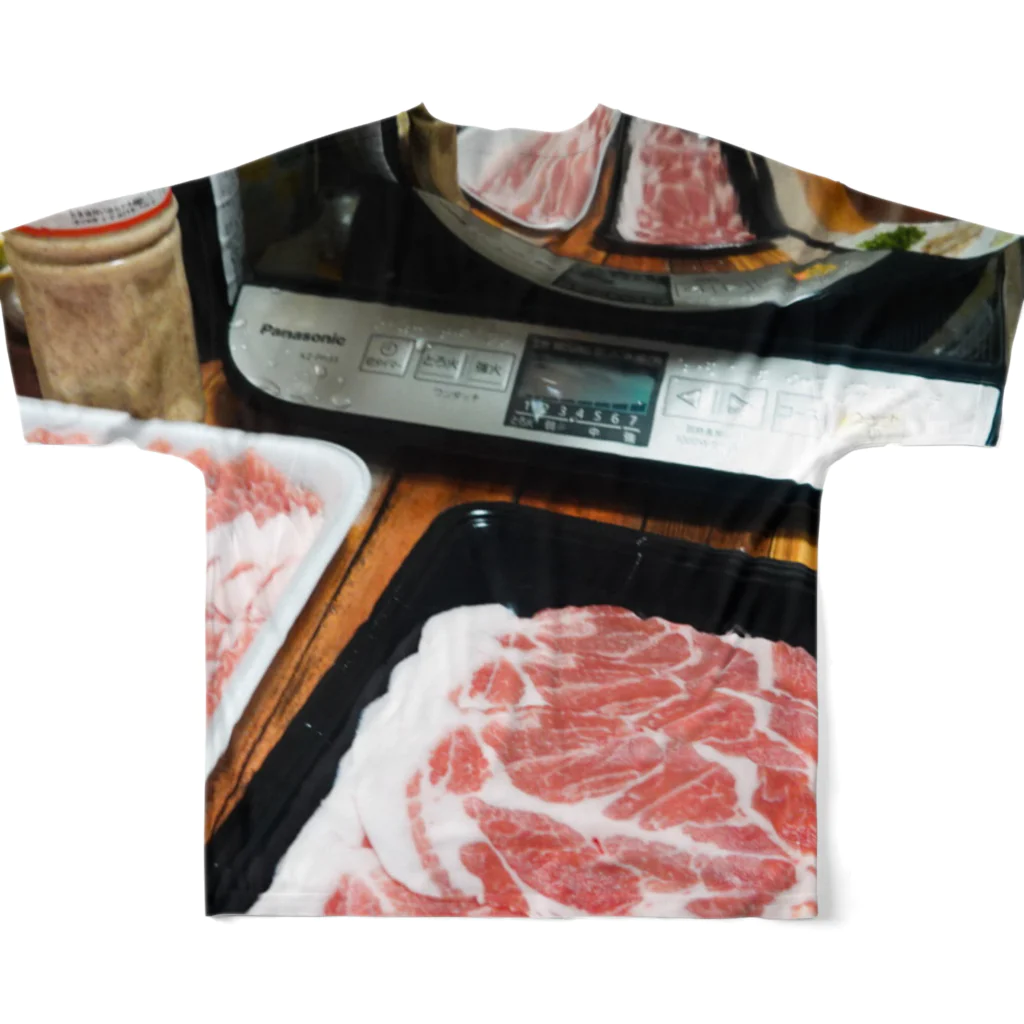 I LOVE OKINAWAのI LOVE アグー豚 フルグラフィックTシャツの背面