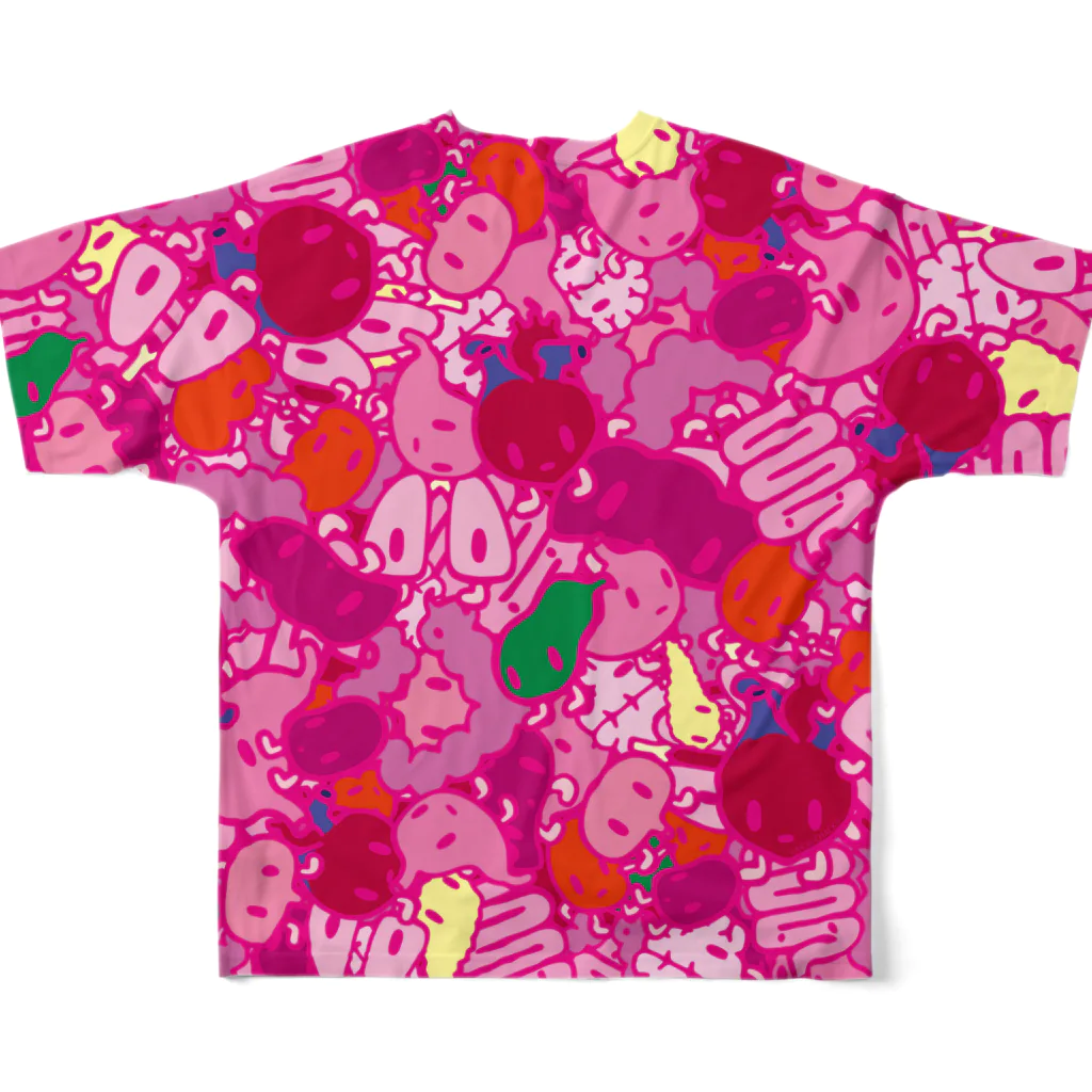 CHAX COLONY imaginariの【各20点限定】ゴゾーロッパーズ (1) All-Over Print T-Shirt :back