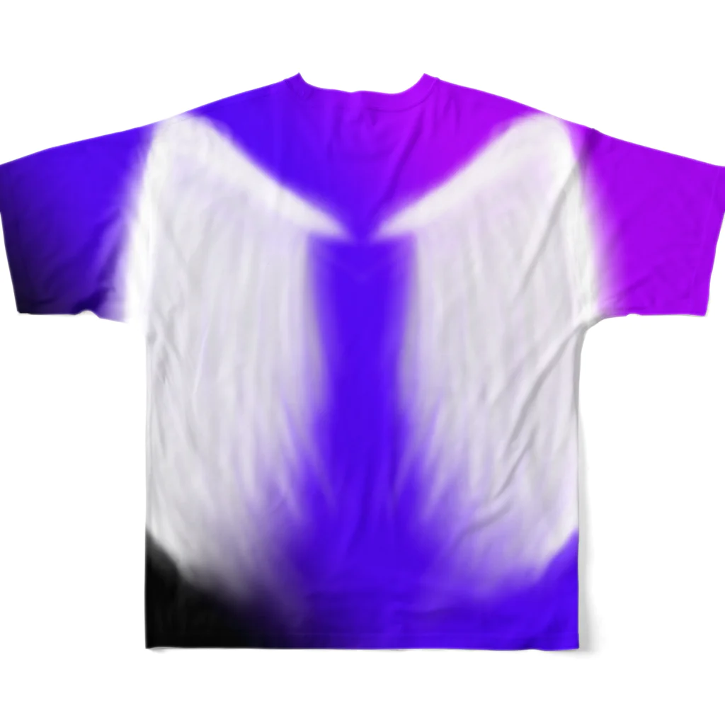 FANTASY DROPのUnknown wing All-Over Print T-Shirt :back