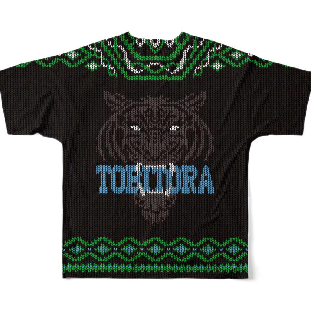 TOBITORA とびとらのCONITA SWEATER / NORIHAN フルグラフィックTシャツの背面