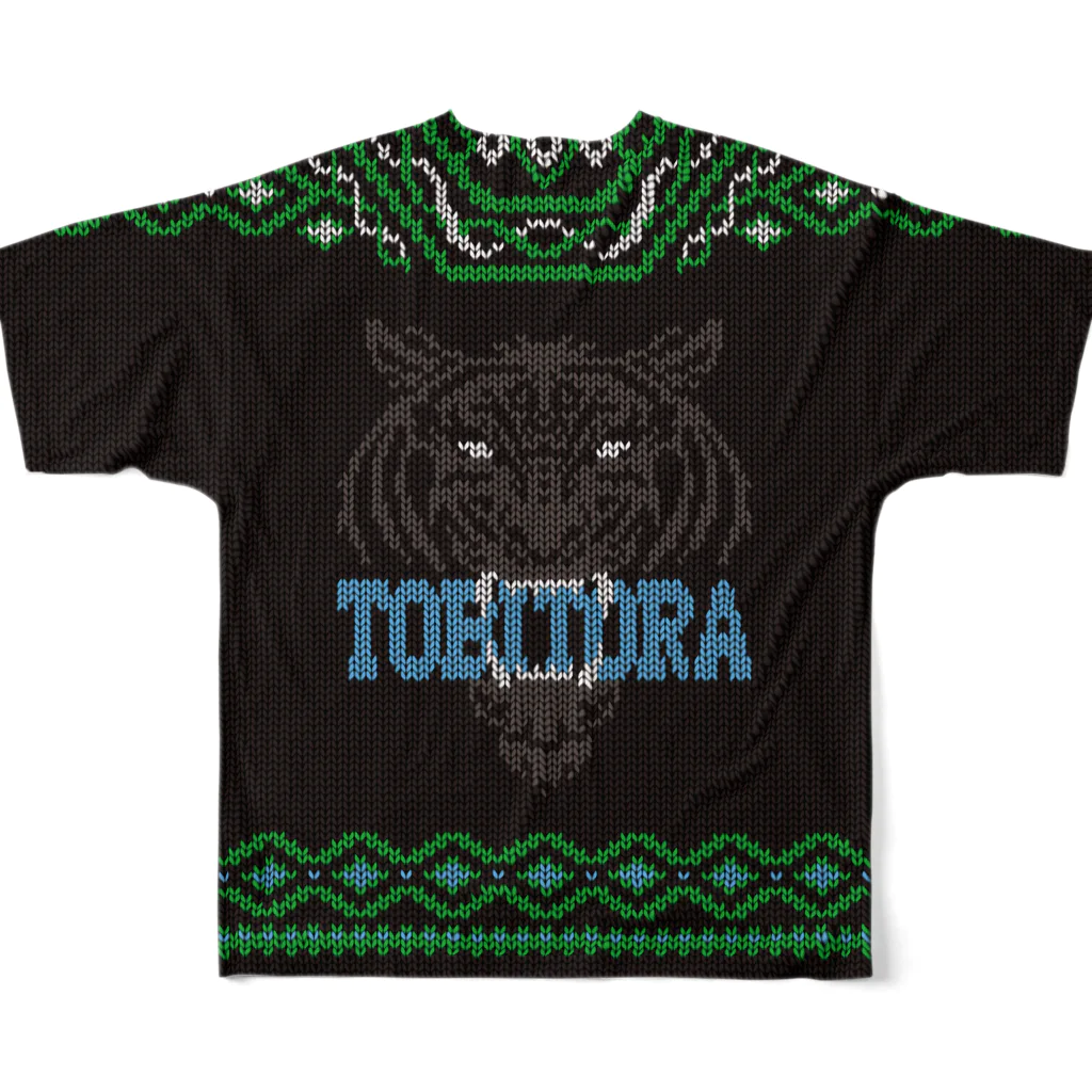 TOBITORA とびとらのCONITA SWEATER / NORIHAN All-Over Print T-Shirt :back