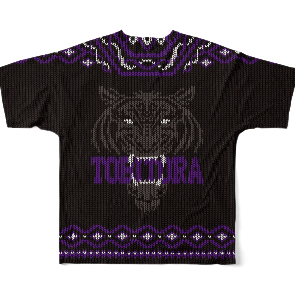 TOBITORA とびとらのCONITA SWEATER / OGIMARU フルグラフィックTシャツの背面