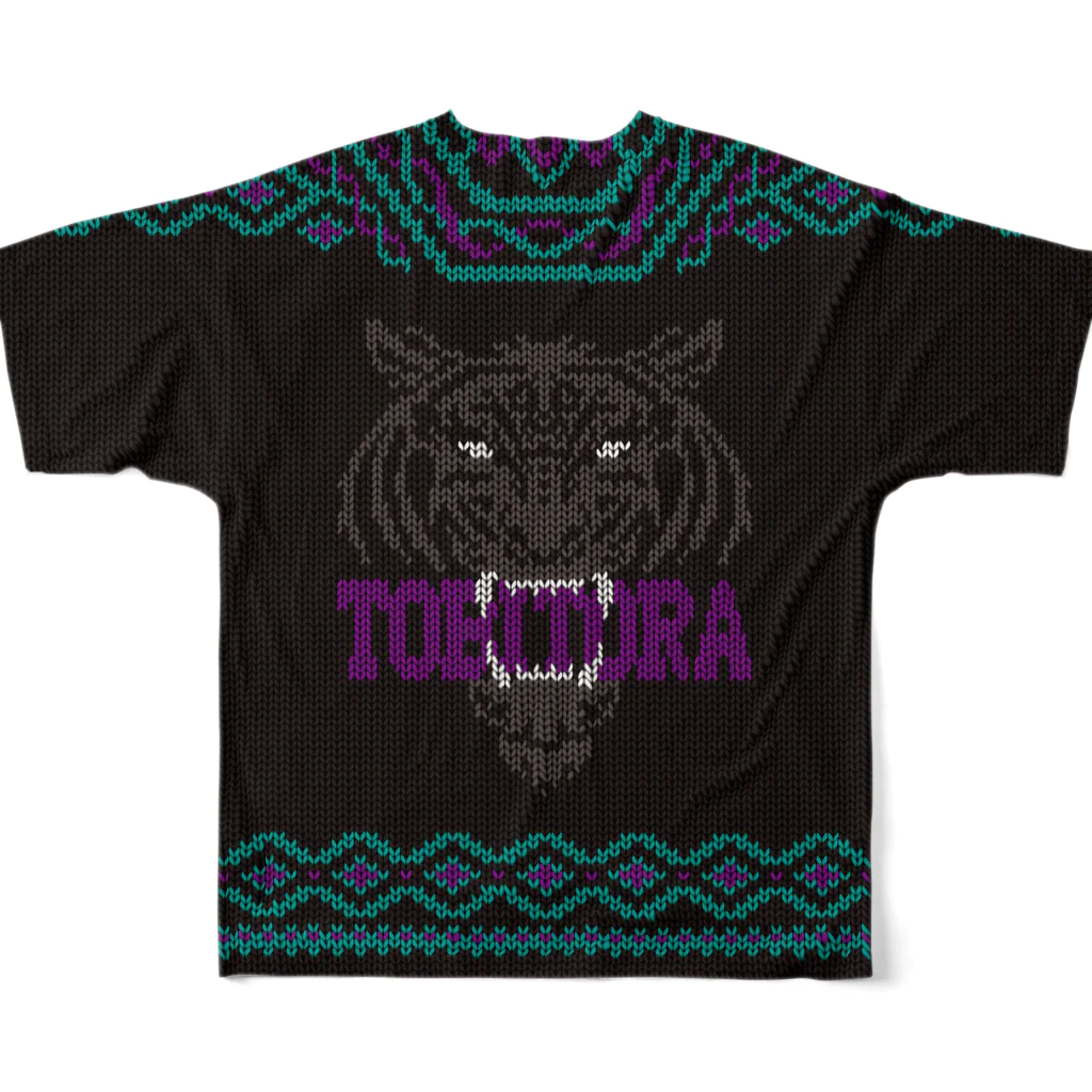 TOBITORA とびとらのCONITA SWEATER / BUTAYAN 2 フルグラフィックTシャツの背面