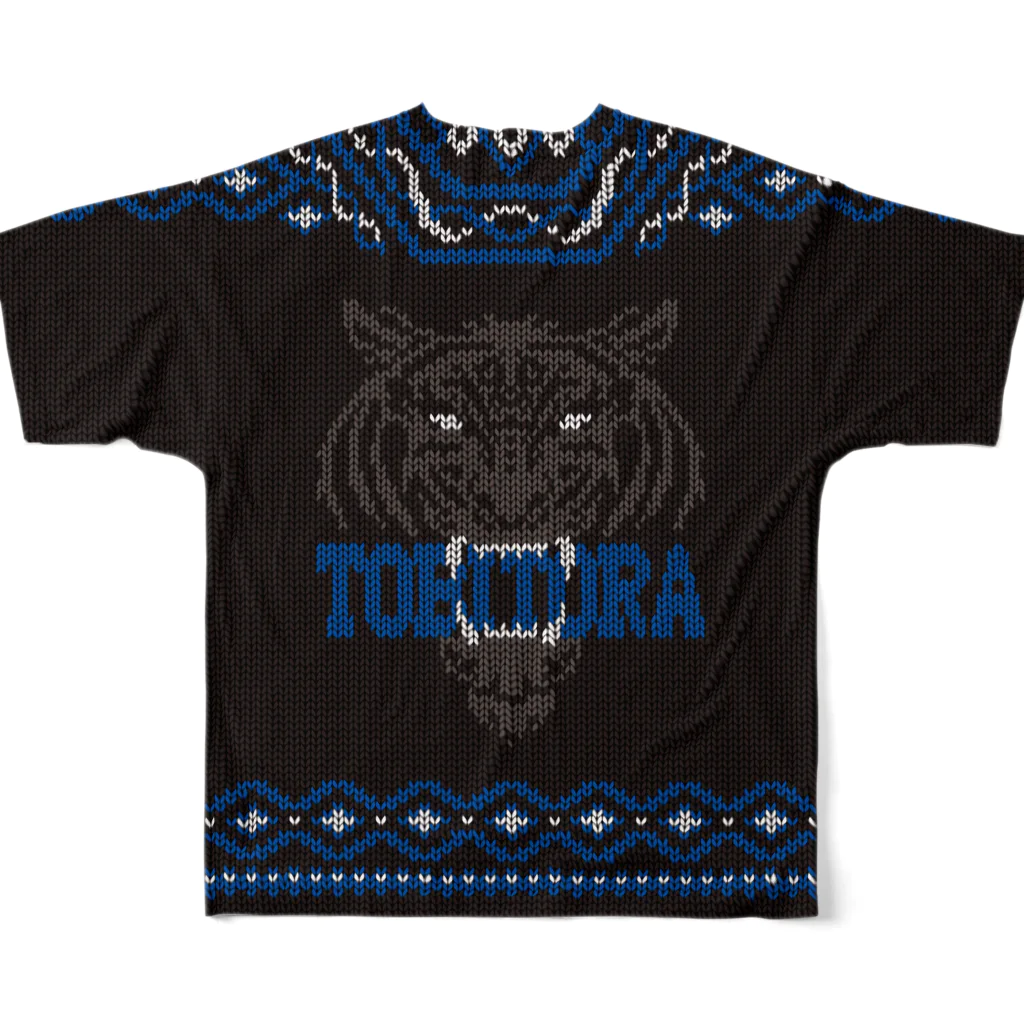 TOBITORA とびとらのCONITA SWEATER / RITE All-Over Print T-Shirt :back