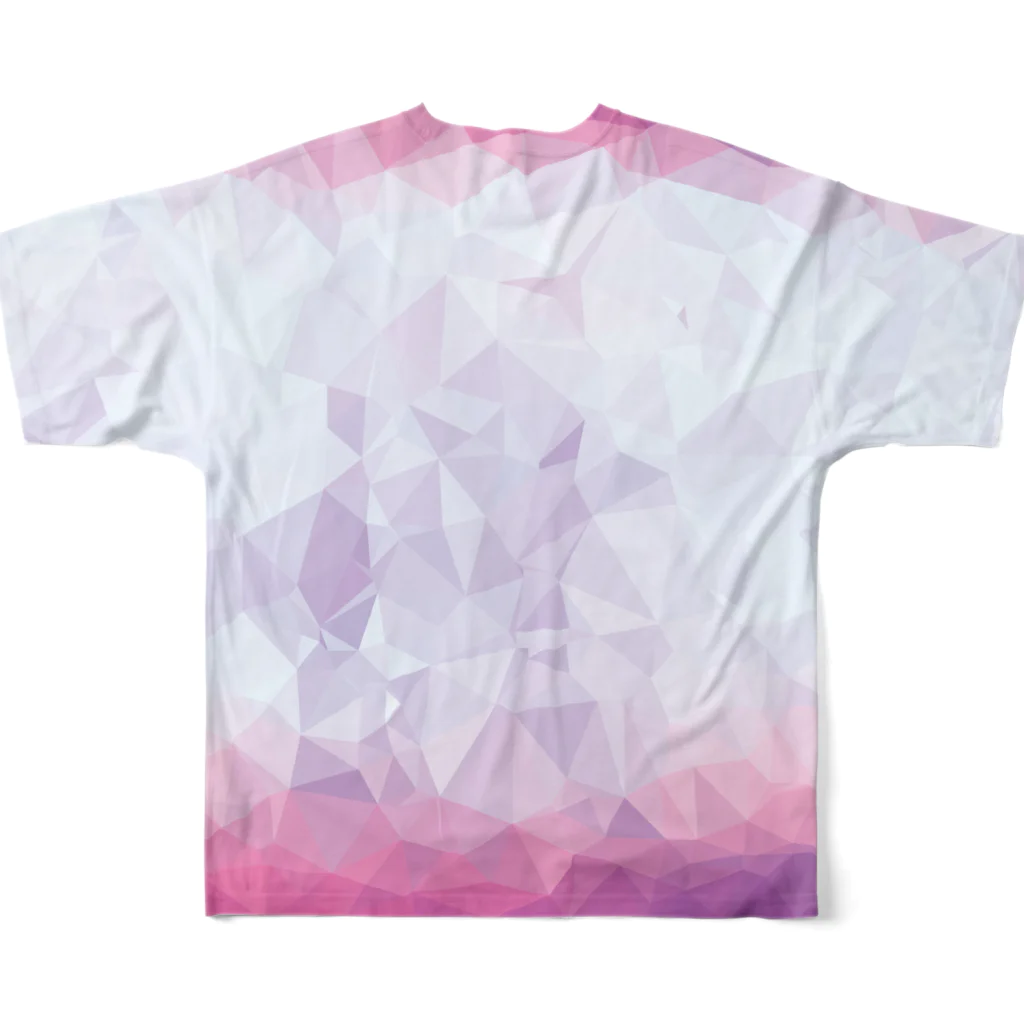 なまくらさくらのｍelatonin All-Over Print T-Shirt :back