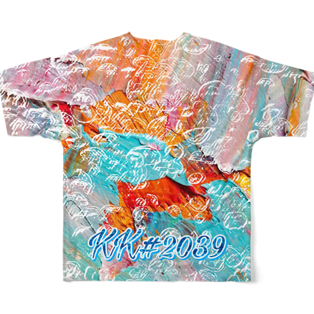 KK#2039(K-suKe,KsK)の#夏の訪れ All-Over Print T-Shirt :back