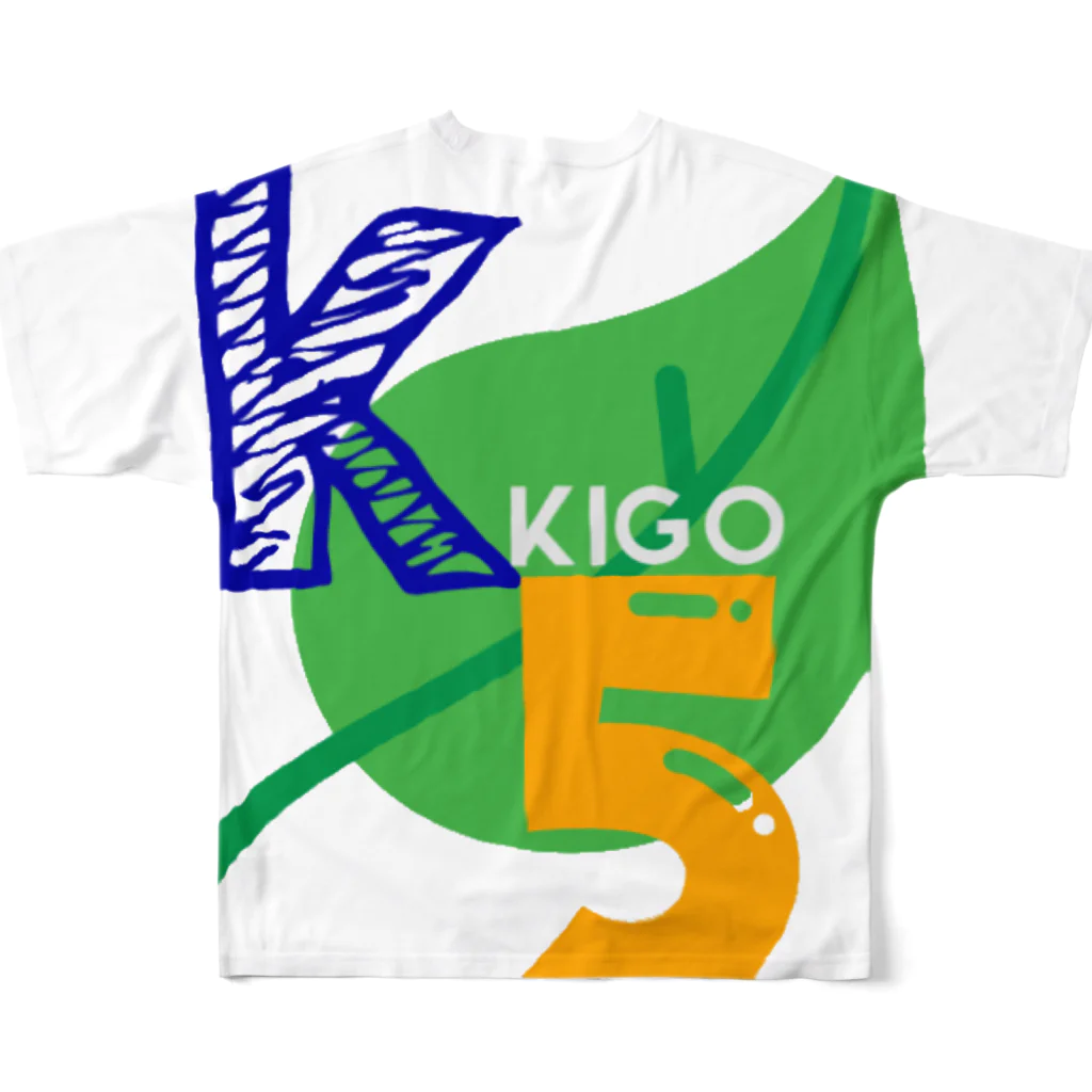 ksutaのk5シリーズ フルグラフィックTシャツの背面