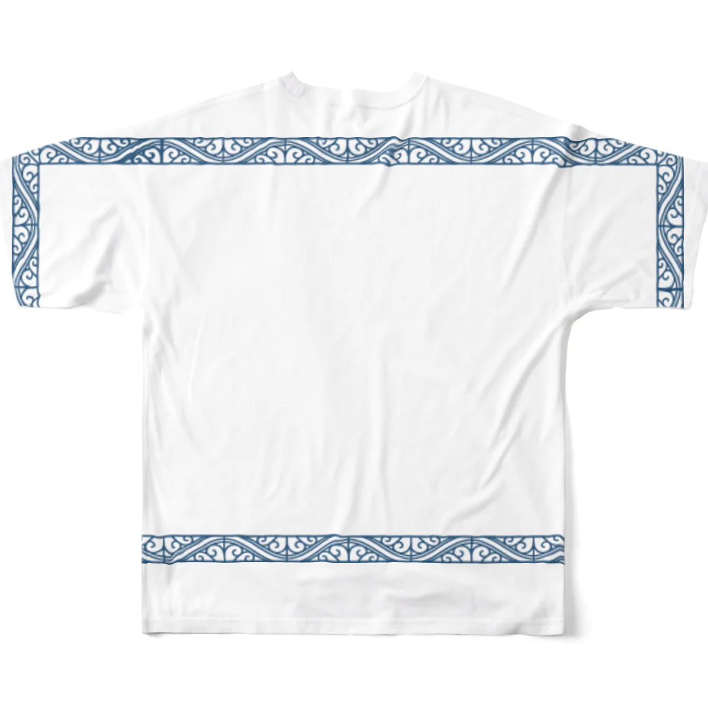 MINECRAFTSTORYのAttractive Square 01 All-Over Print T-Shirt :back