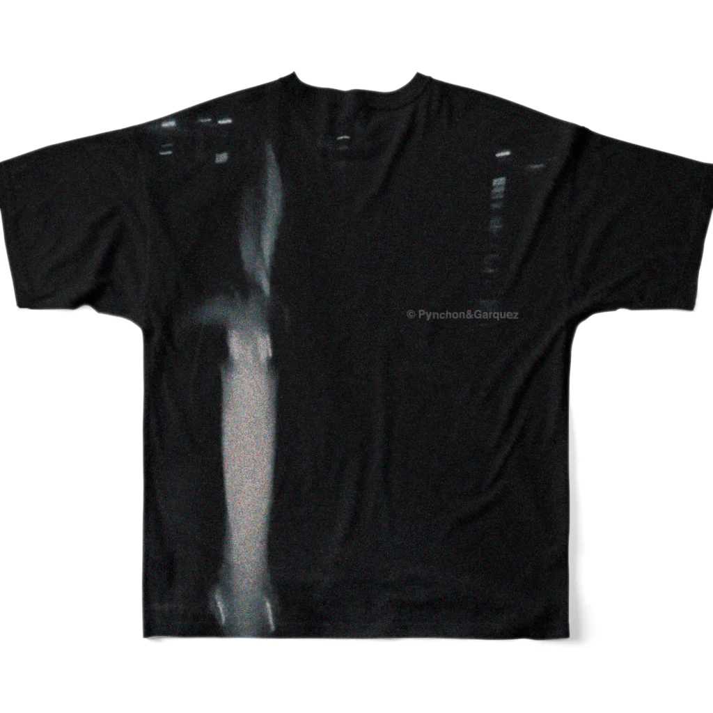 ピンチョン&ガルケスのイカの夢Tシャツ All-Over Print T-Shirt :back
