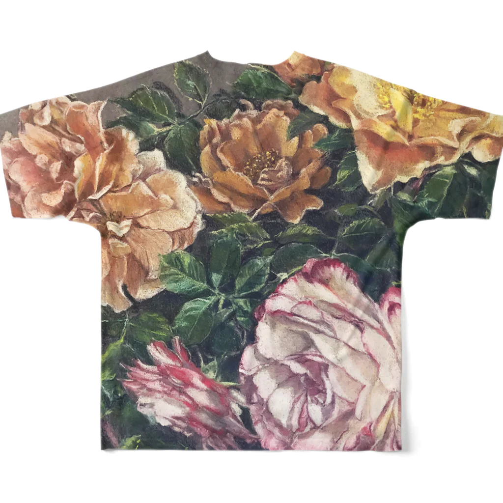 BouqueTのbouquet フルグラフィックTシャツの背面