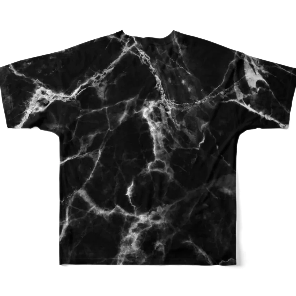 ЯMMRのmelt hexagram フルグラフィックTシャツの背面