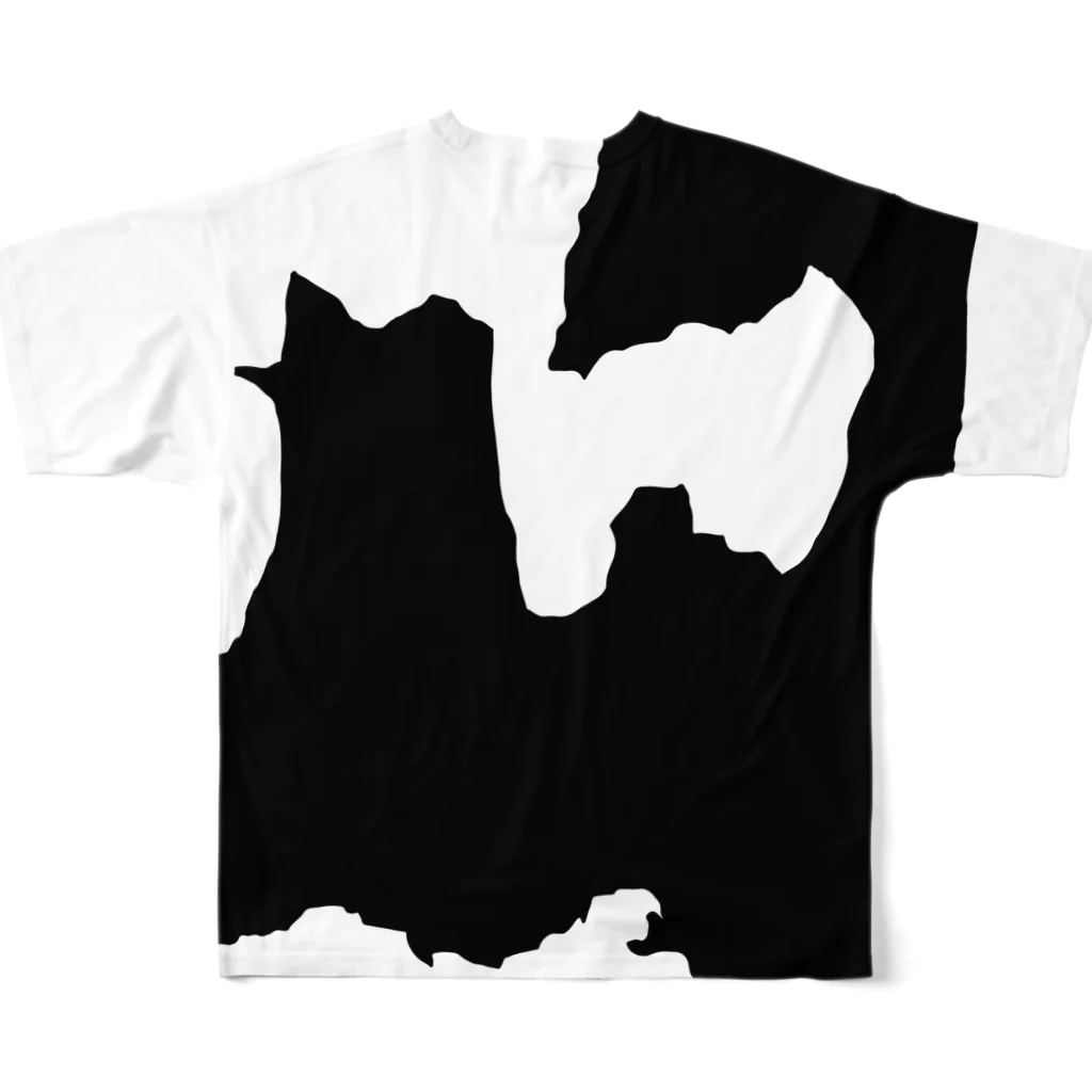 松や SUZURI店のMatsukawa Karei Tシャツ All-Over Print T-Shirt :back