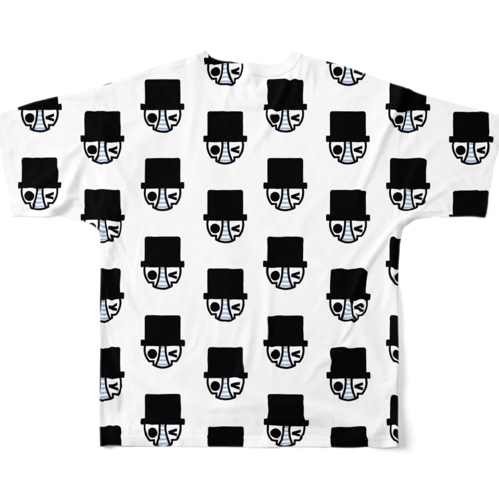 ガイビアンコムSHOPのガムくんがいっぱい All-Over Print T-Shirt :back