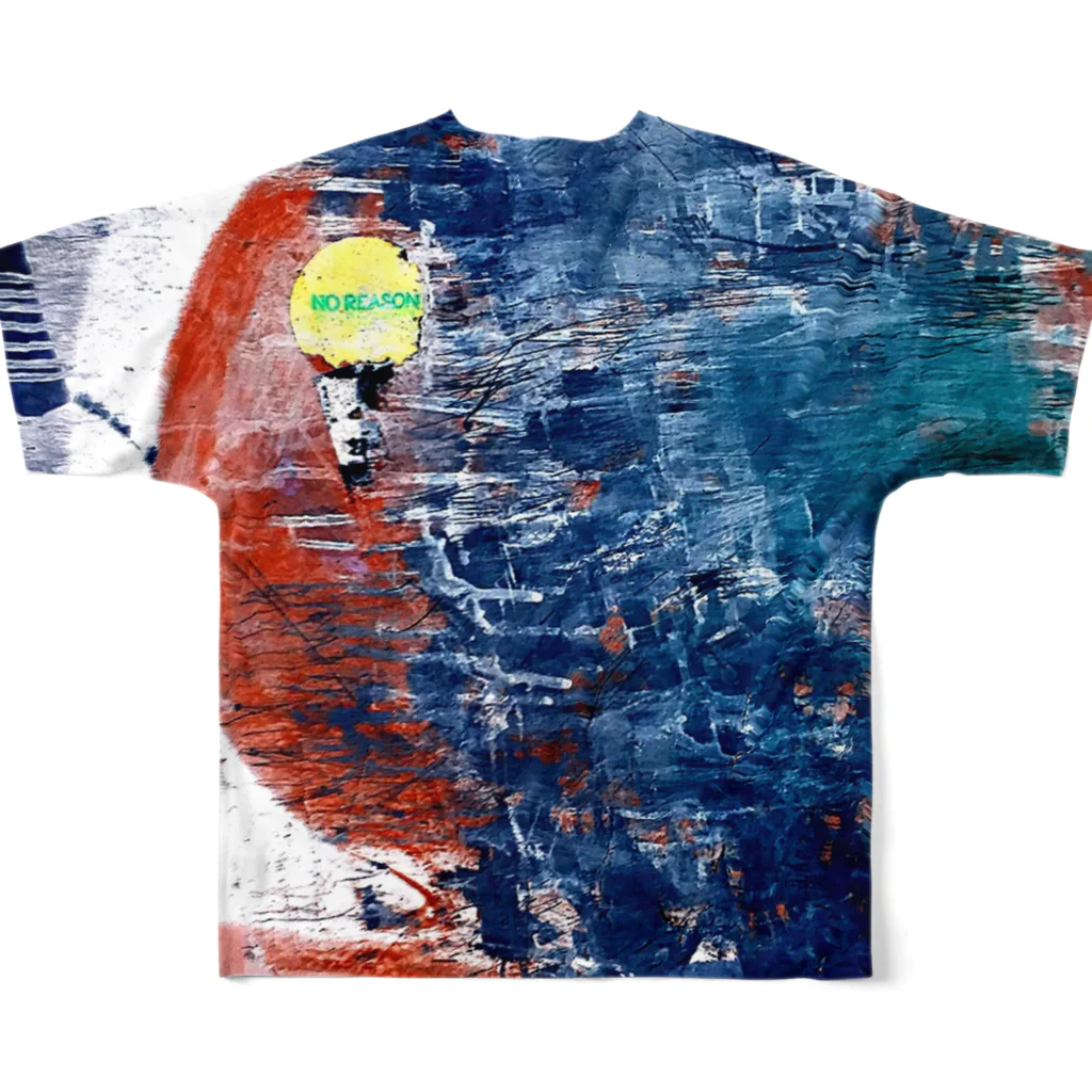 Suomiのsibuya'' All-Over Print T-Shirt :back