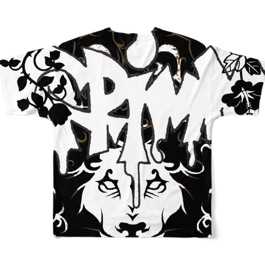 CASINOBOYのGRIMM THE KING BIG All-Over Print T-Shirt :back