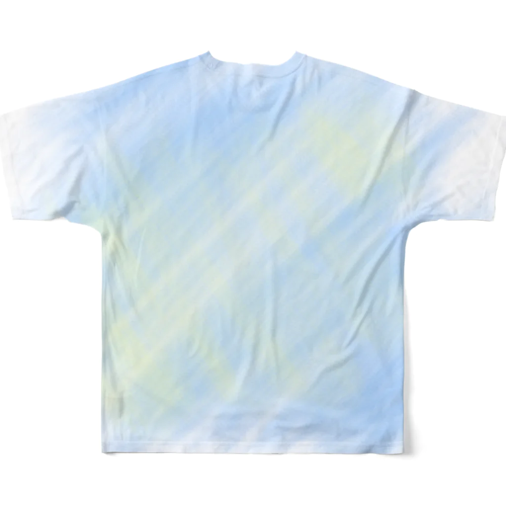 ナオ / CandyLip店のCANDY：油彩 All-Over Print T-Shirt :back