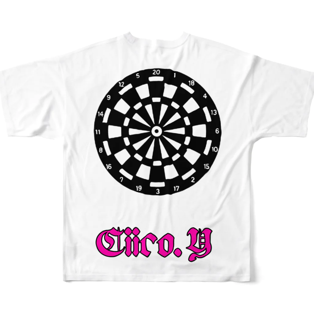 CiiColorのSexy Girl Series〜Butterfly 06 All-Over Print T-Shirt :back