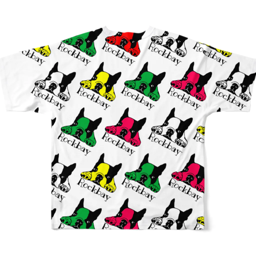 Rockbay67（ロックベイ）のRasta Rockbay  All-Over Print T-Shirt :back