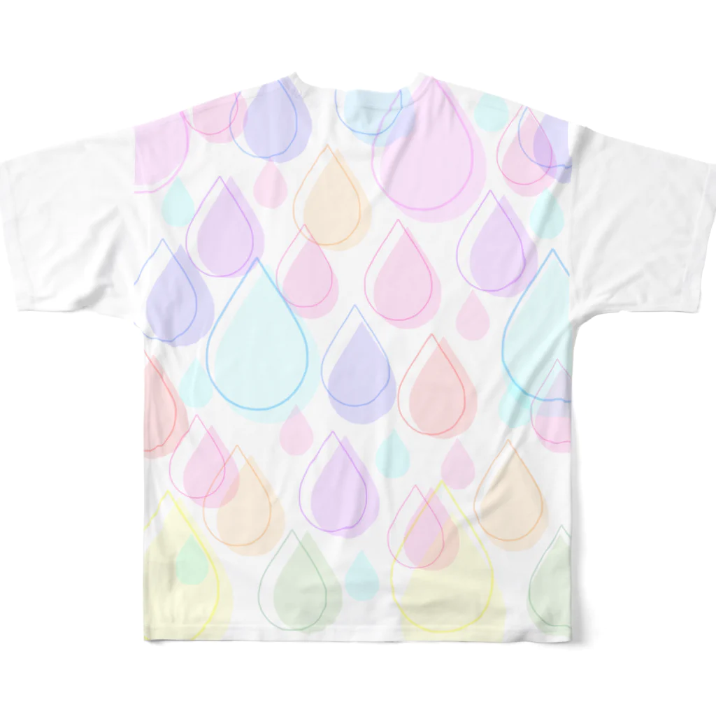 tamapのSHIZUKU CLEAR All-Over Print T-Shirt :back