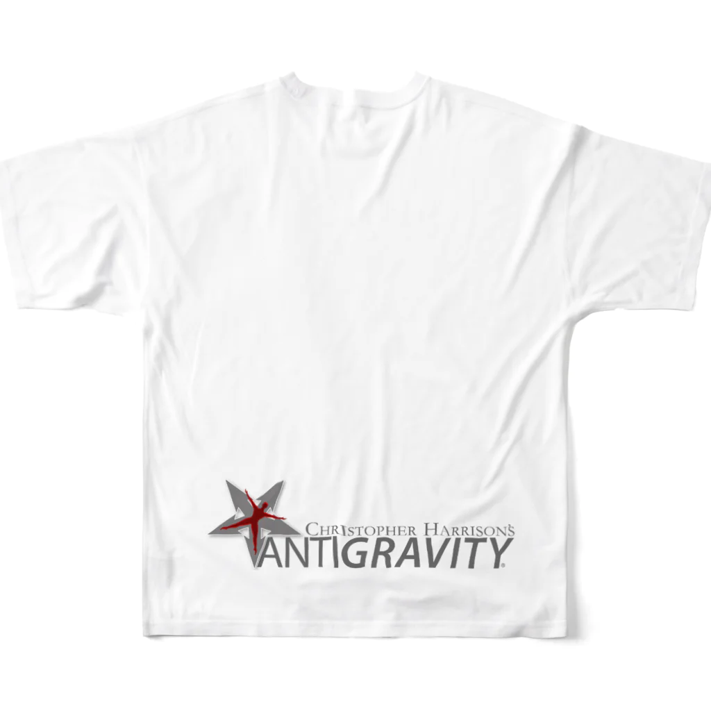 AntiGravityJAPANのAntiGravity Principles  All-Over Print T-Shirt :back