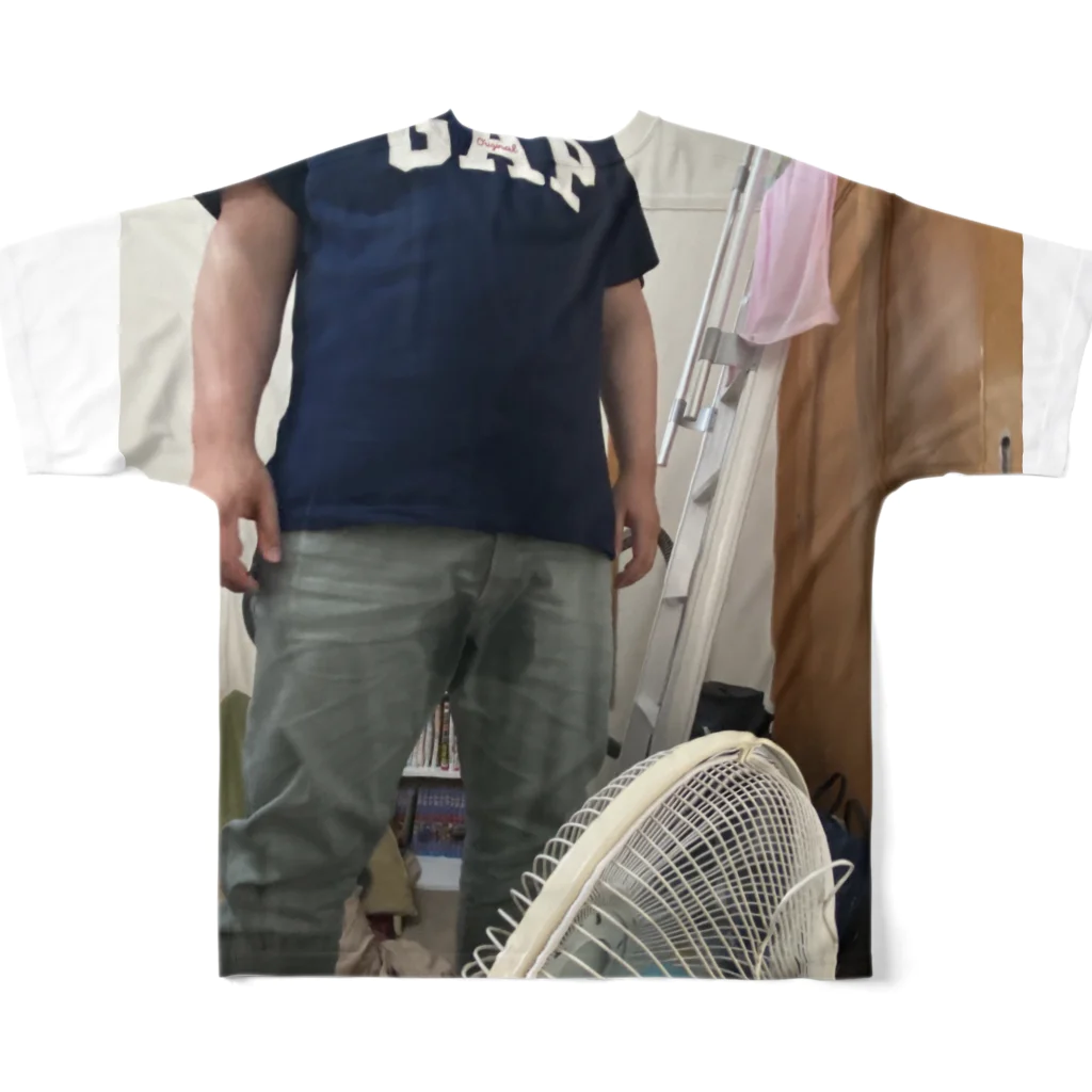 yamadayamadaのおもらしくん All-Over Print T-Shirt :back
